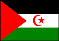 Drapeau de la République Arabe Sahraouie