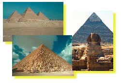 Les pyramides et le Sphinx