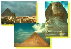 Les pyramides et le Sphinx