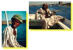 Navigation sur le Lac Nasser