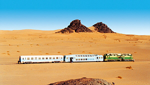 Le train du désert de Mauritanie