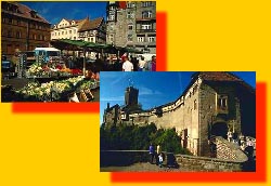 Eisenach et le Château de Wartburg