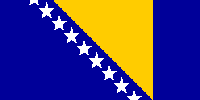Drapeau de la Bosnie-Herzégovine