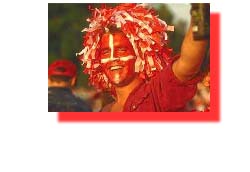 Supporter de l'équipe de football du Danemark
