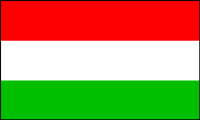 Drapeau de la Hongrie