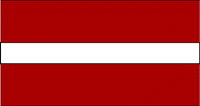 Drapeau de la Lettonie