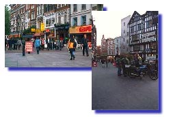 Leicester Square et Carnaby Street, Londres
