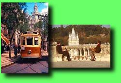 Tramway à Porto