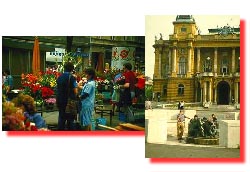 Zagreb, la capitale de la Croatie