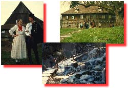 Costumes traditionnels et paysages