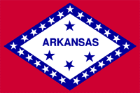 Drapeau de l'Arkansas