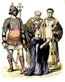 Charlemagne emploie des comtes et des évêques pour gouverner le royaume