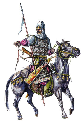 cavalier hongrois du Xe siècle