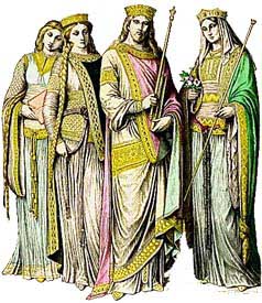 Charlemagne devient roi en 768