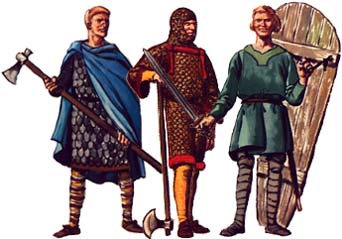 Soldats de l'armée de Guillaume le Conquérant