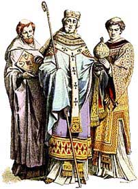Le Pape Léon III couronne Charlemagne à Rome en 800