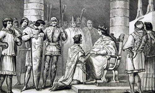 Edward III prête hommage à Philippe VI