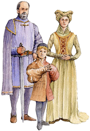 Seigneur et sa famille