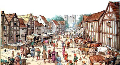 Ville au Moyen Âge