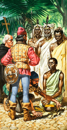 Commerce des portugais avec l'Afrique